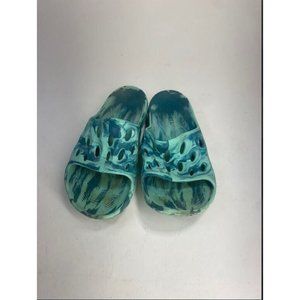 MERRELL Sz 7.5 WOMEN'S Blue Green HYDRO SLIDE IN DRAGONFLY